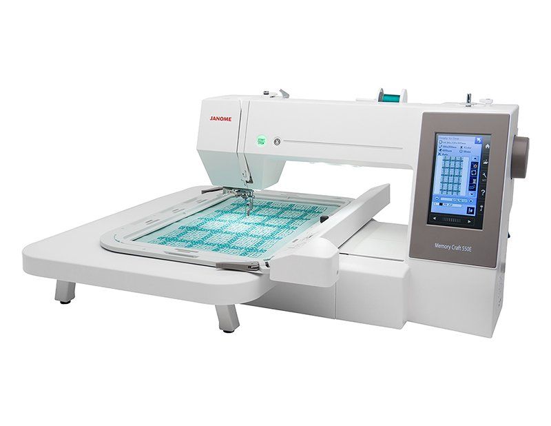 Janome Memory Craft 550E вышивальная машина