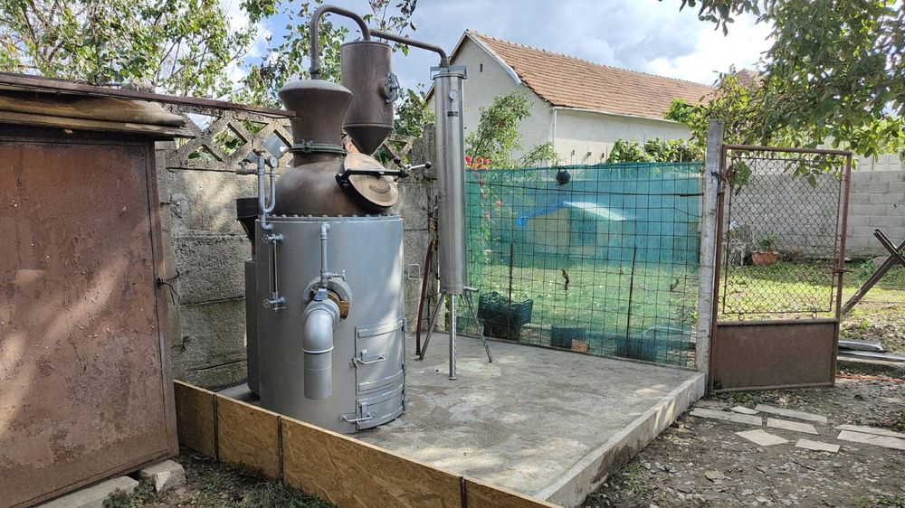 Cazan Distilare Profesional MÜLLER Germania 150L – Dublă Distilare / Baie Aburi
