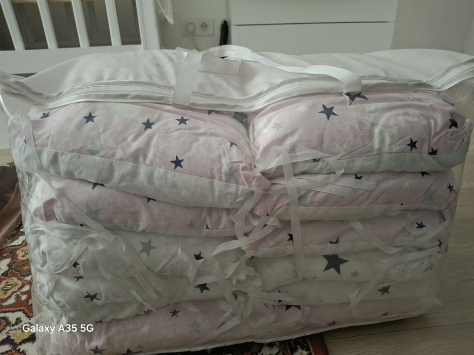 Бортики на кровать