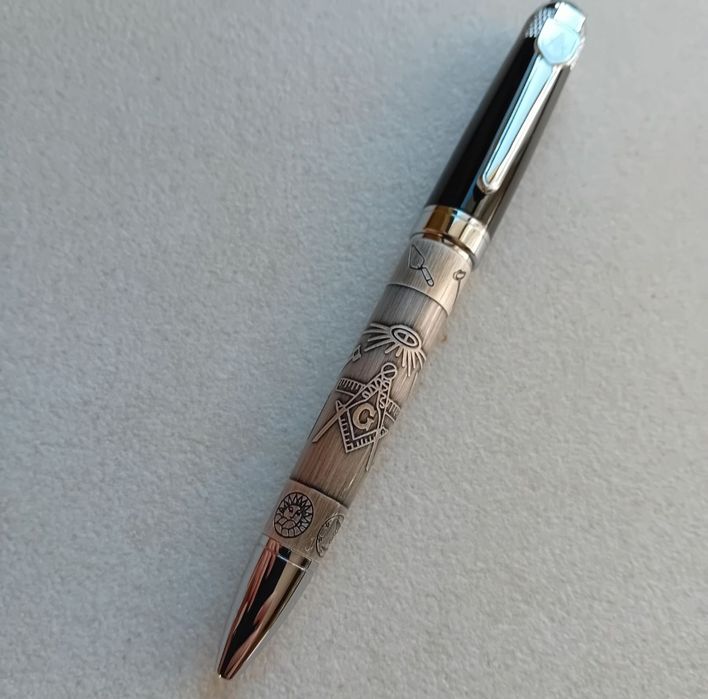 Set masonic stilou si pix nou