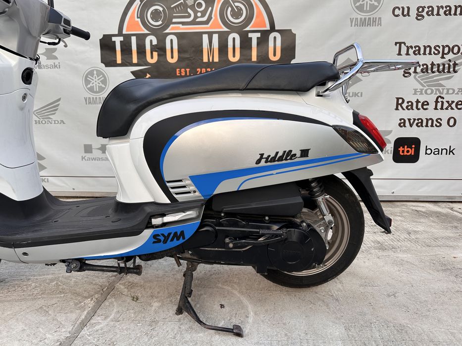 Oferta de iarna! Sym Fiddle 3, 125 cmc, 2018, categorie A1 sau B