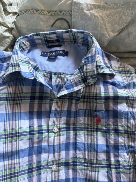 Мъжка риза US Polo Assn L Stretched Fit