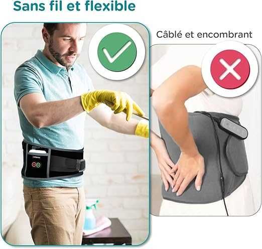 Електрическа масажна постелка COMFIER с функция за нагряване CF-3603S