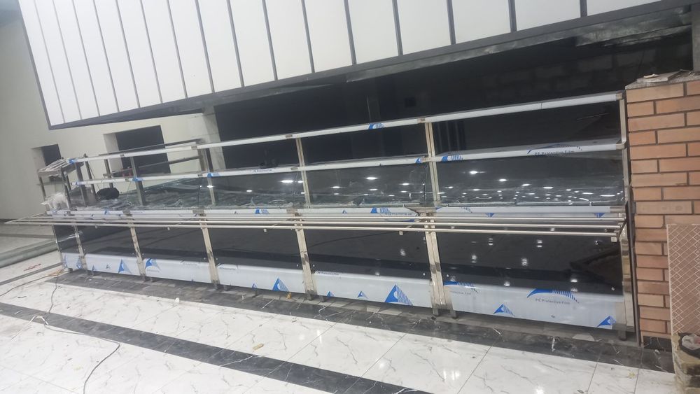 Линия раздачи из нержавейки