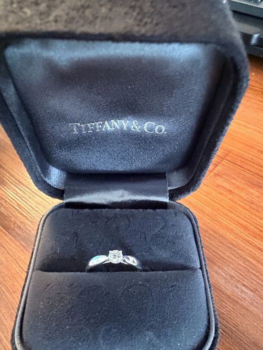Inel de logodna cu diamant Tiffany & Co. - Full set