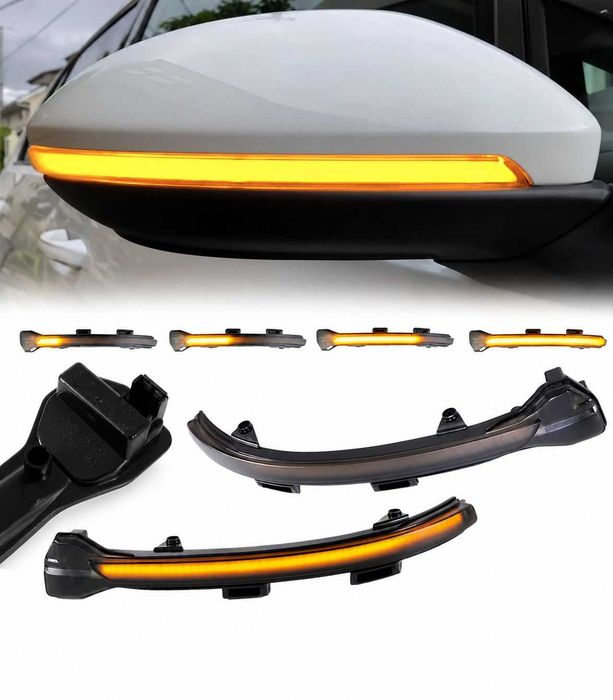 Semnalizare dinamică semnal oglindă stanga dreapta LED VW Volkswagen Golf 7 MK7 19 VII Golf 7.5 GTI R Touran