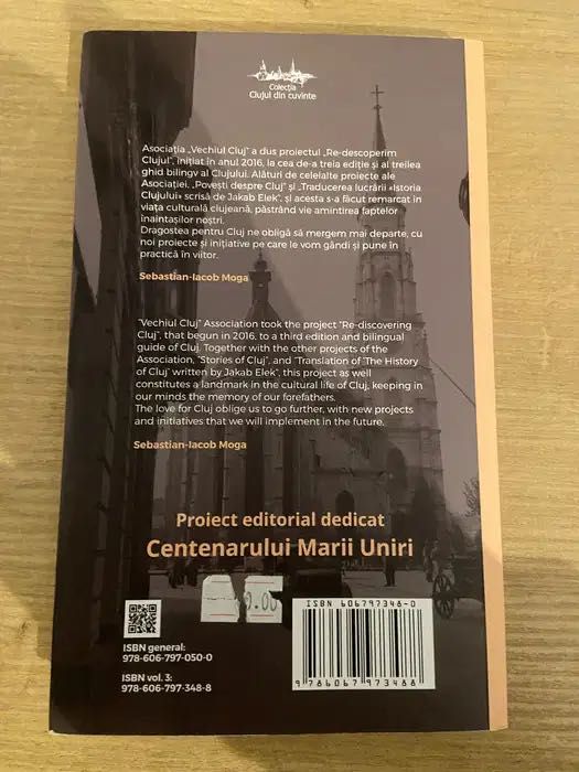 Carte ”Re-Descoperim Clujul”