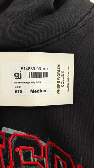 Madison Barclay New York, Bengal мyжки суичър, L, от Англия