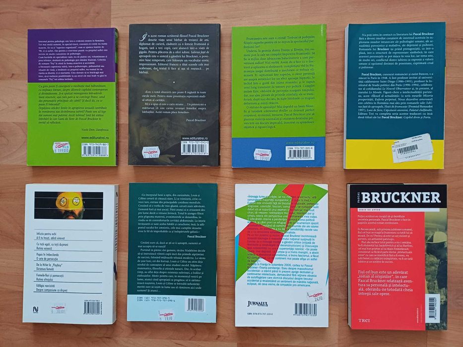 Seturi cărți: Bruckner, Levy, Dawkins, Handke