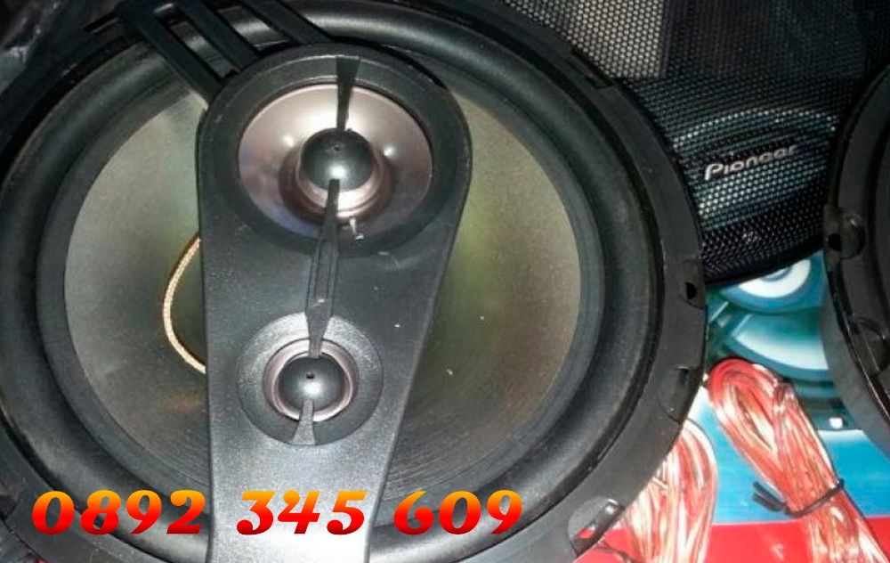 500W Pioneer Ts-a1617 Мощни трилентови Говорители-високоговорители