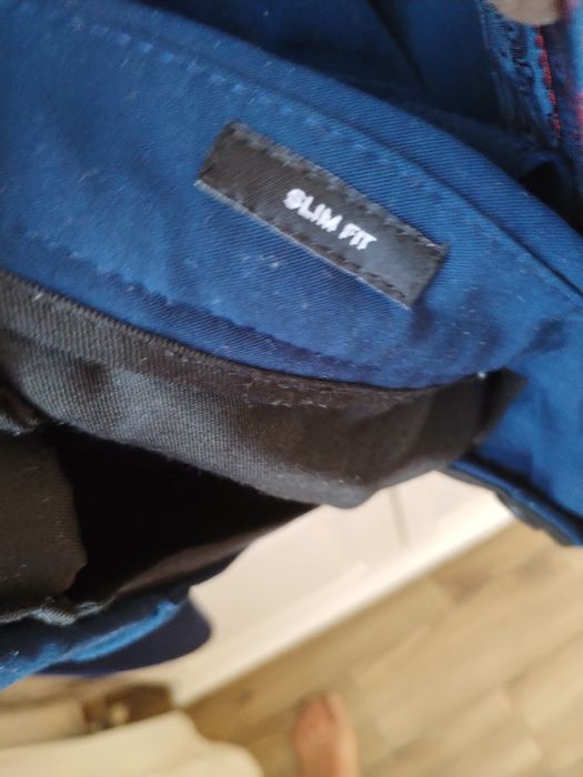 Costum barbati Zara Man albastru marin