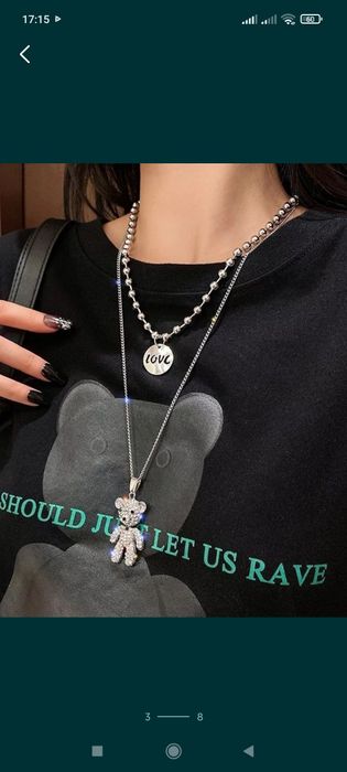 Ожерелье из нержавеющей стали,шикарно смотрится