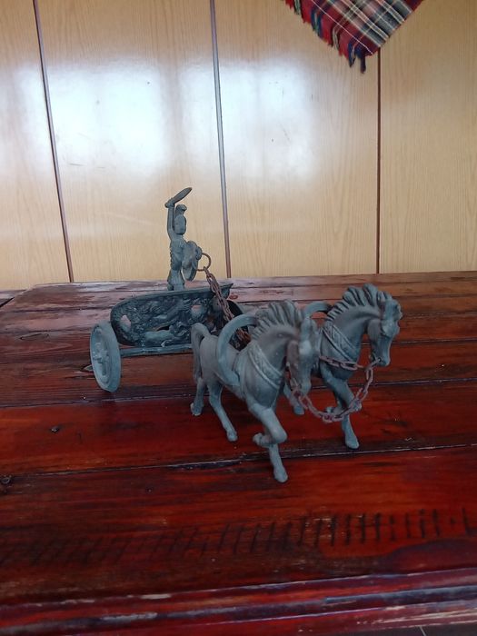 Медна гръцка колесница от Акропула 1936г.