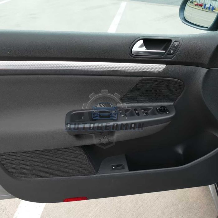 Панел дръжка за VW Golf 5 4 ел стъкла черен за голф 4 шофьорска врата