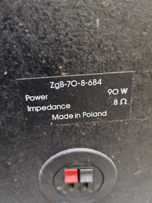 Boxe Unitra, 90 Watt