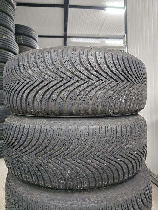 4 Броя 225/55/17 Michelin 2x7mm 2x6mm