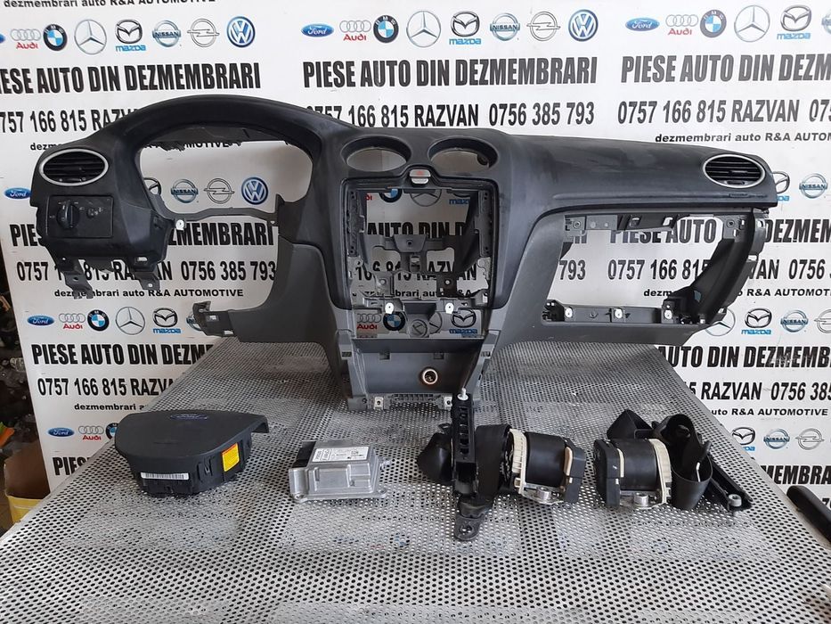 Plansa Bord Kit Airbag Complet Ford Focus 2 Facelift An 2008-2009-2010-2011 Dezmembrez Ford Focus 2