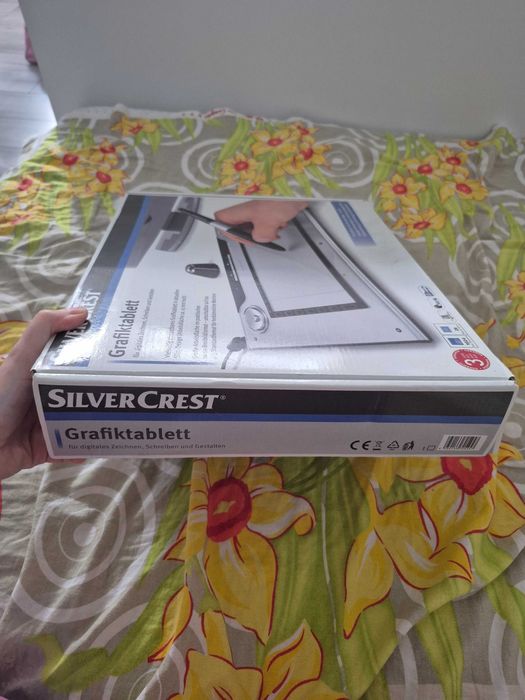 Tableta grafică Silvestru Crest – Pen Pressure 1024 + 26 Macro Keys