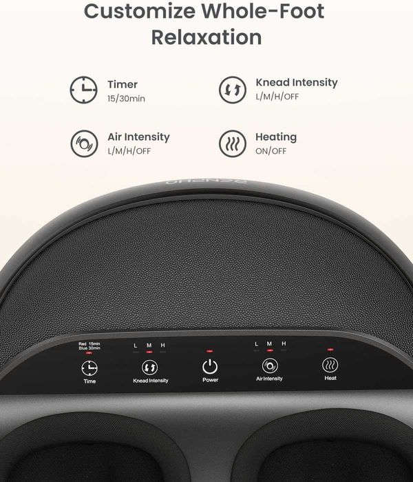 RENPHO Масажор за крака Шиацу RF-FM059 въздушна компресия