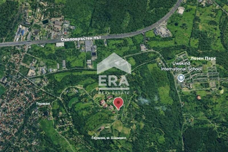 ПАРЦЕЛ ЗА ПРОДАЖБА В С. ГЕРМАН С ЛИЦЕ КЪМ АСФАЛТОВ ПЪТ