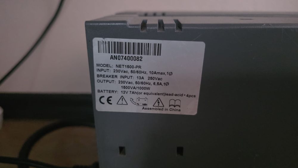 Ups socomec net1500-pr