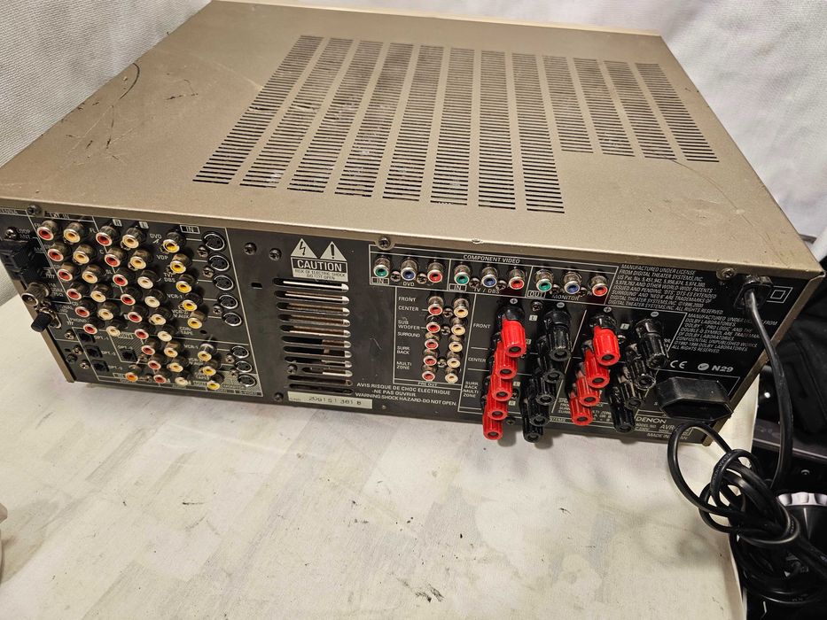 Defect statie DENON AVR-3802 Champagne nu porneste