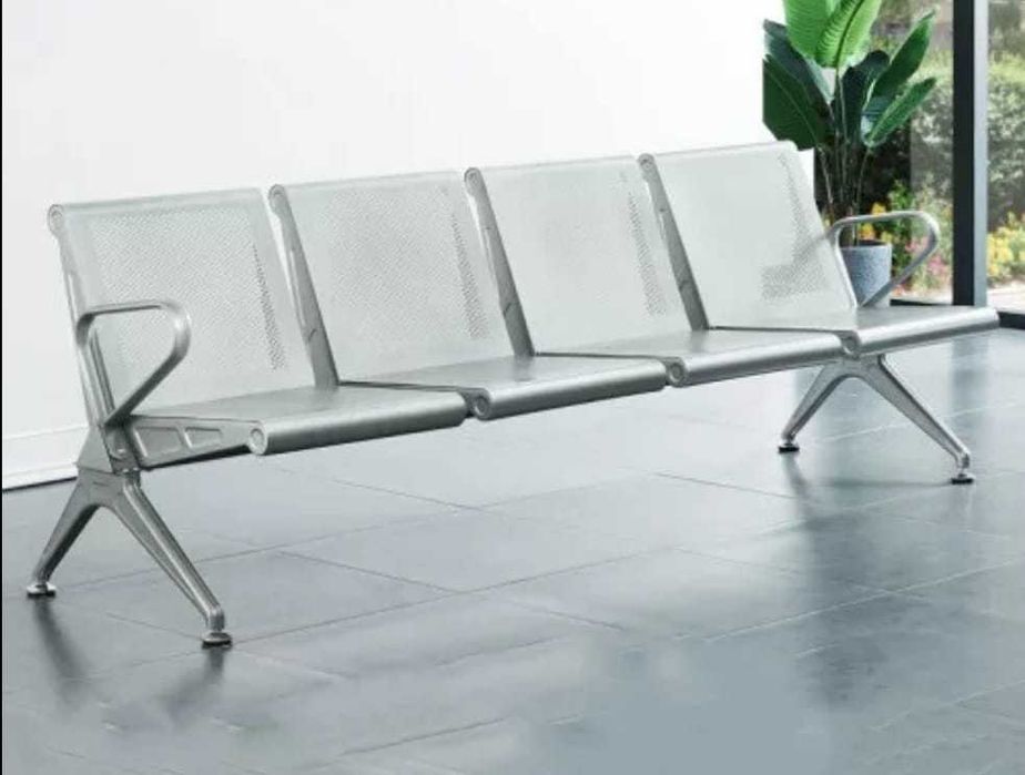 Скамейка 4-х местная для залов ожидания: 131 250 тг. - Сад / огород ...