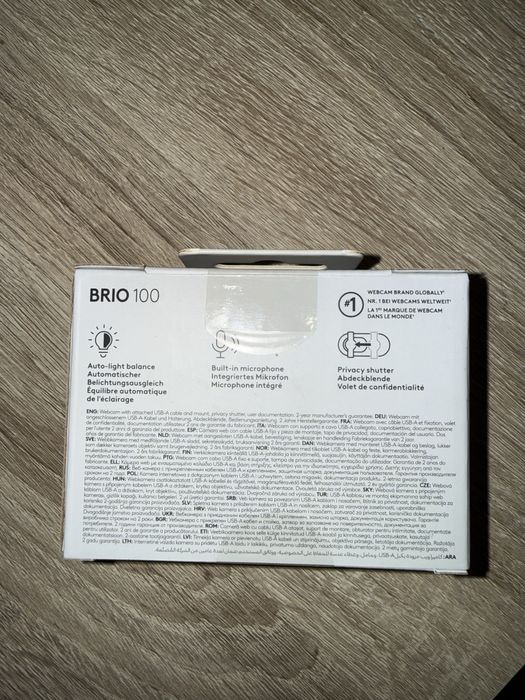 Webcam Logitech Brio 100
