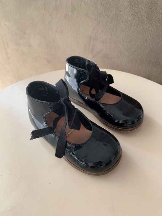 Pantofi/ balerini piele fete Bonpoint marime 21