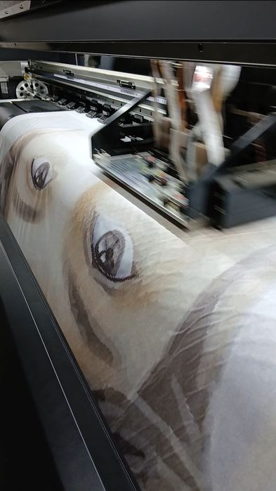 Сублимация печат на ткане