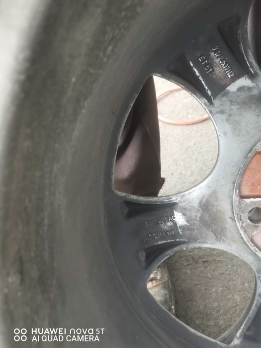 Vând jante aliaj bbs  17 5x112