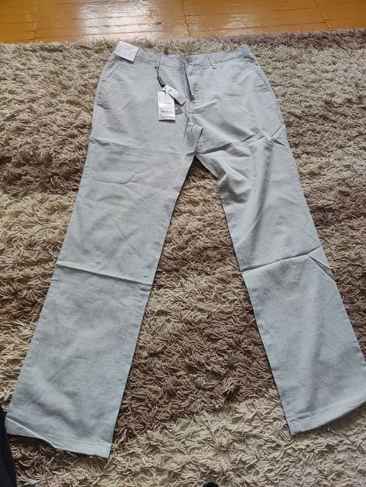 Брюки мужские хлопок серые