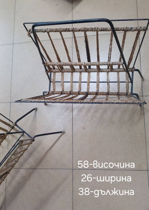 Винтидж стойки за списания-2 бр.