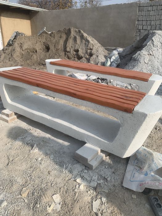 Скамейка хайтек мрамор skameka skameyka beton mramor urna урна