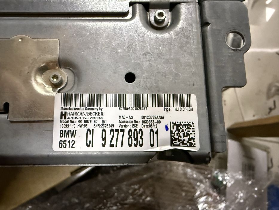 CiC BMW от F-series