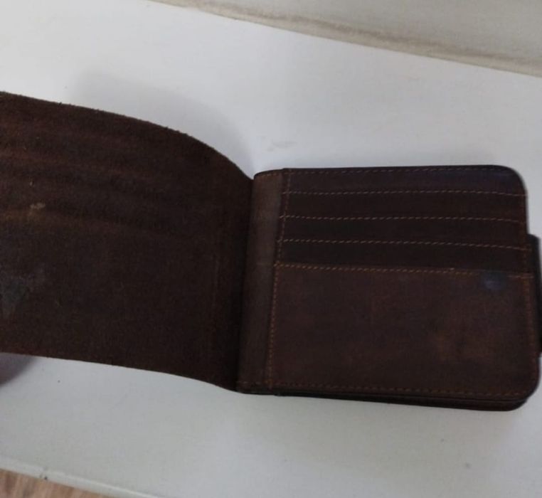 Портмоне из бычей кожи