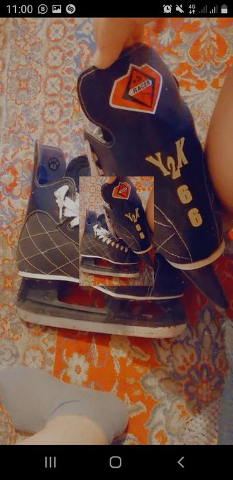 коньки для льда и спорта