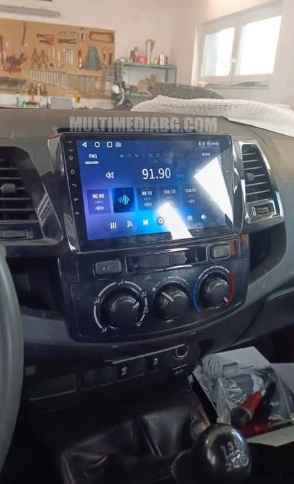 Toyota Hilux 2007-2015  Мултимедия Навигация Android