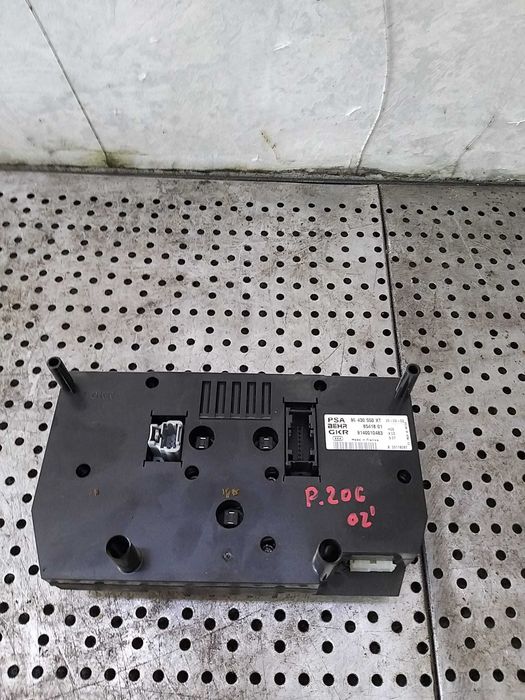 Panou comanda clima ac peugeot 206 2002 96430550xt 8541801 9140010483