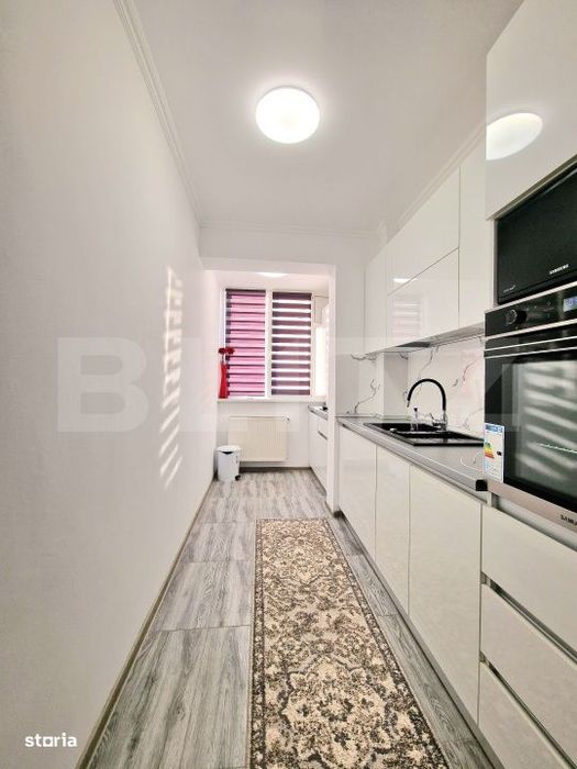 Apartament cu 3 camere, finisat modern, 62 mp, balcon, garaj, Urusagul