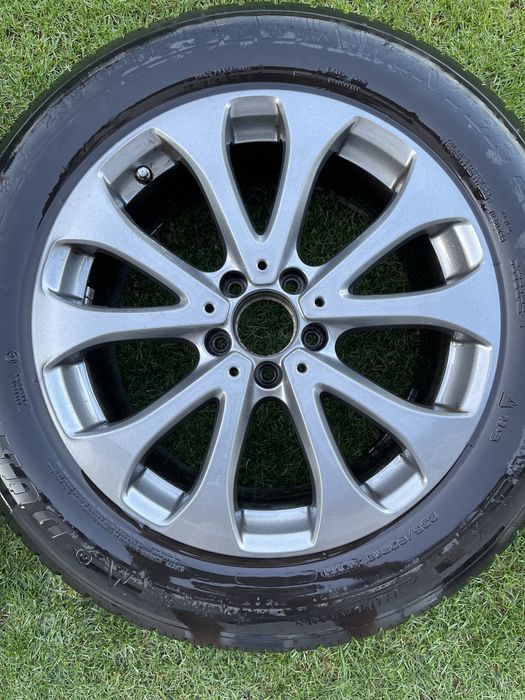 Jante Mercedes 18 +anvelope iarna Dunlop 235 60 r18