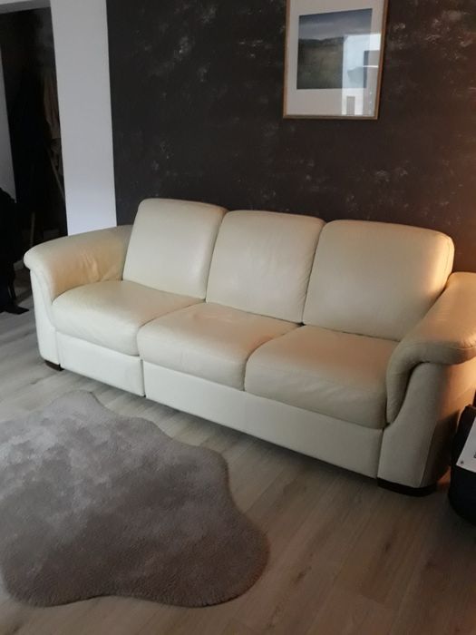 Vand canapea din piele cu sistem  rickler