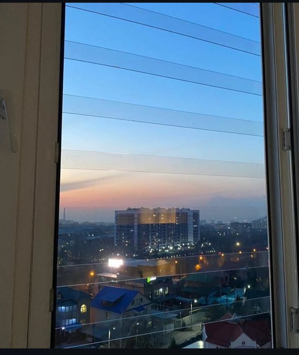 Прозрачный решётки+москитная сетка