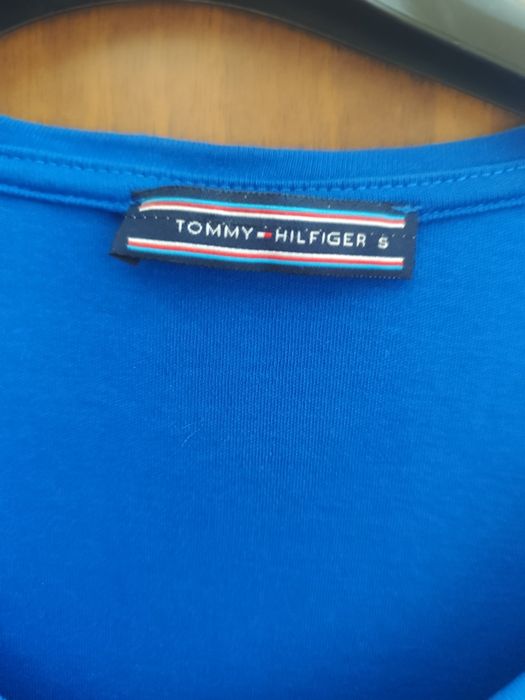 Дамска синя рокля S