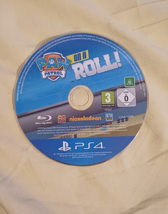 PS4 ДИСК Paw patrol on a roll!