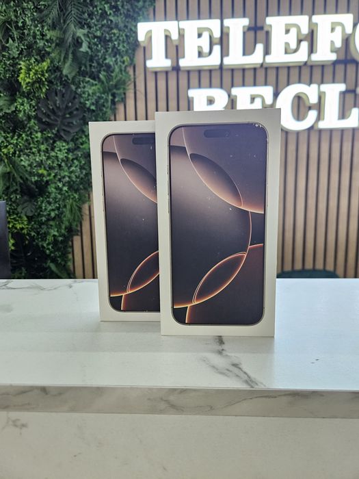 Iphone 16 Pro Max Desert titanium 256 gb Sigilat