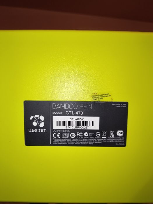 Tableta grafica Wacom Bamboo cu toate accesoriile