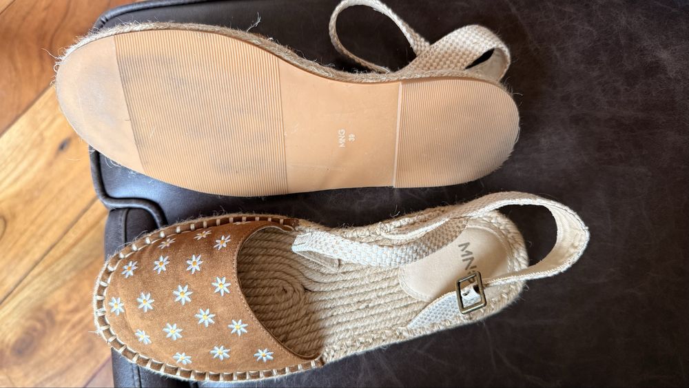 Сандали тип еспадрили Mango