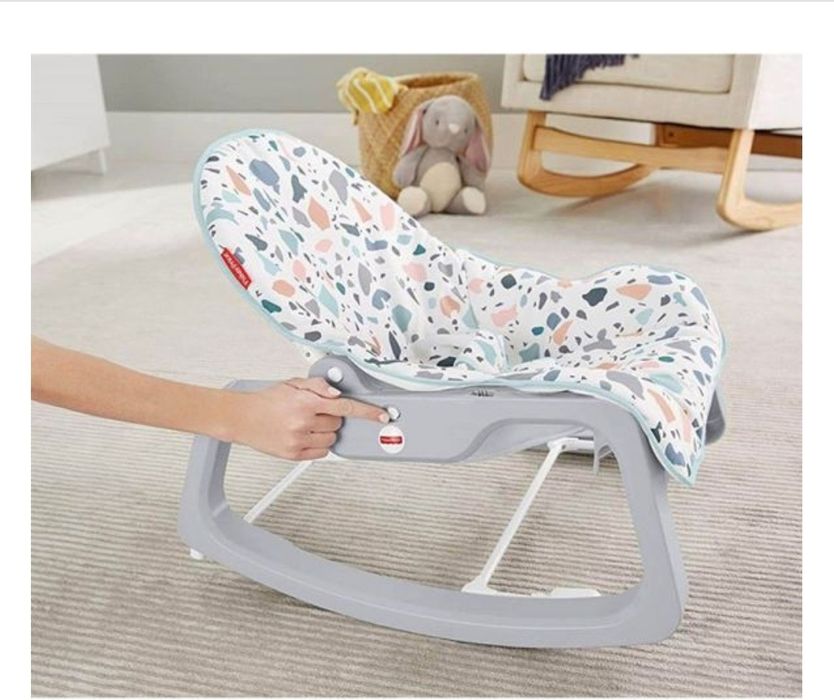 Детски Шезлонг Fisher Price с вибрация 2в1