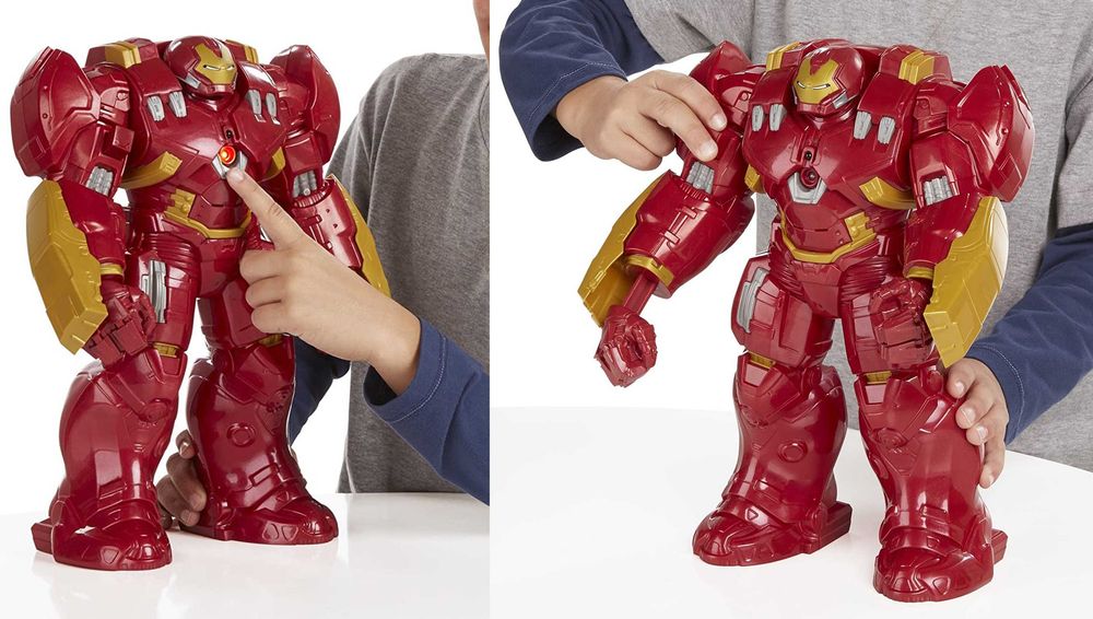 Figurina interactiva Marvel Avengers Titan Hero Hulk Buster - 34 cm